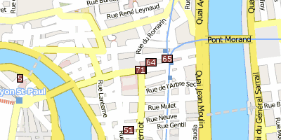 Stadtplan Palais Saint-Jean